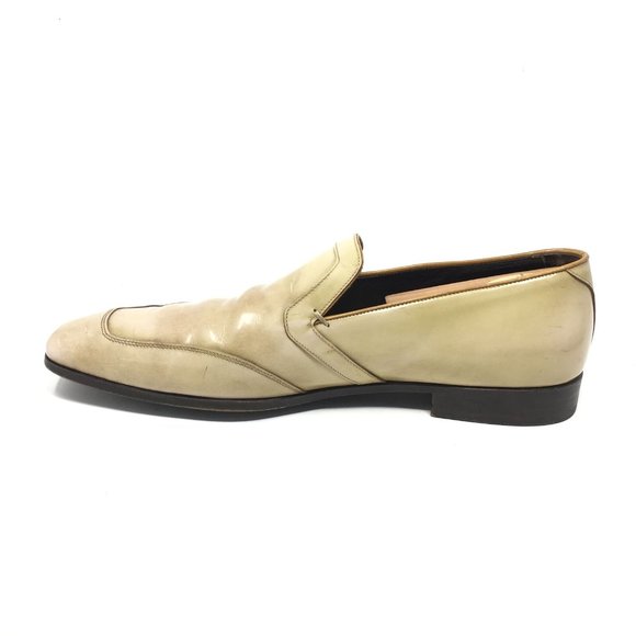 Prada Loafers Shoes Size 8 UK/9 US Beige Leather main image 5